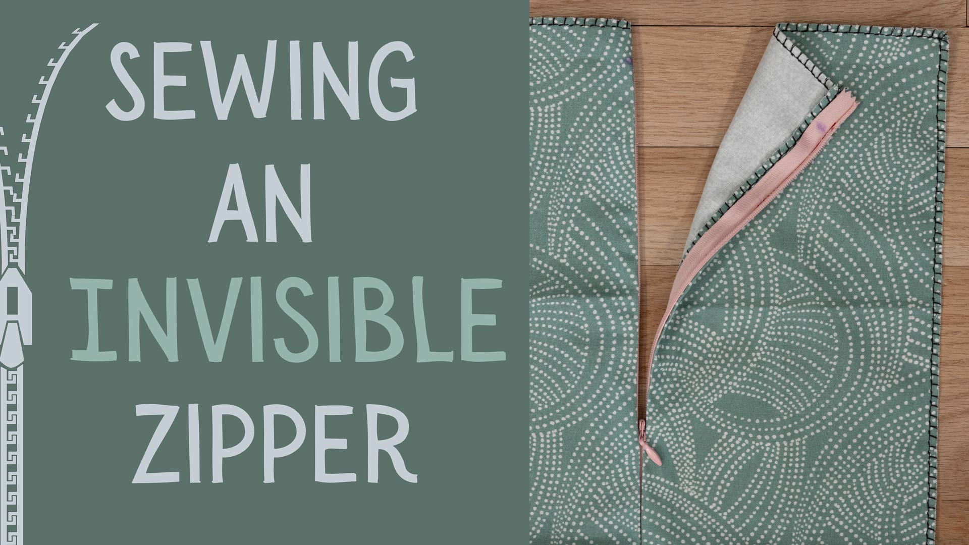 How to sew an invisible zip - The Sewing Directory