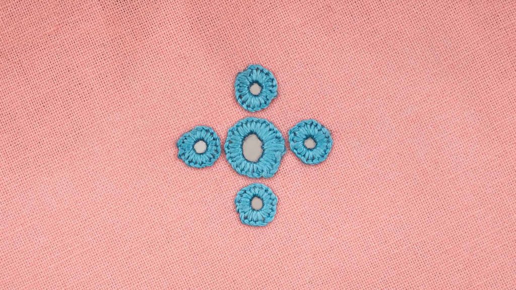 Embroidered Eyelet - Professor Pincushion