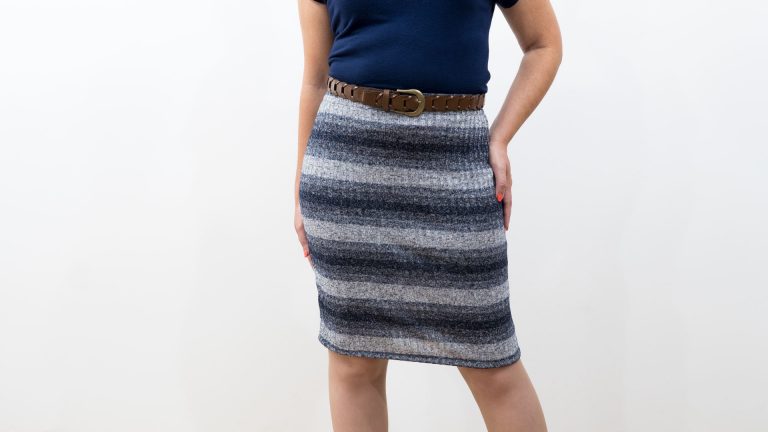 Knit Pencil Skirt Professor Pincushion