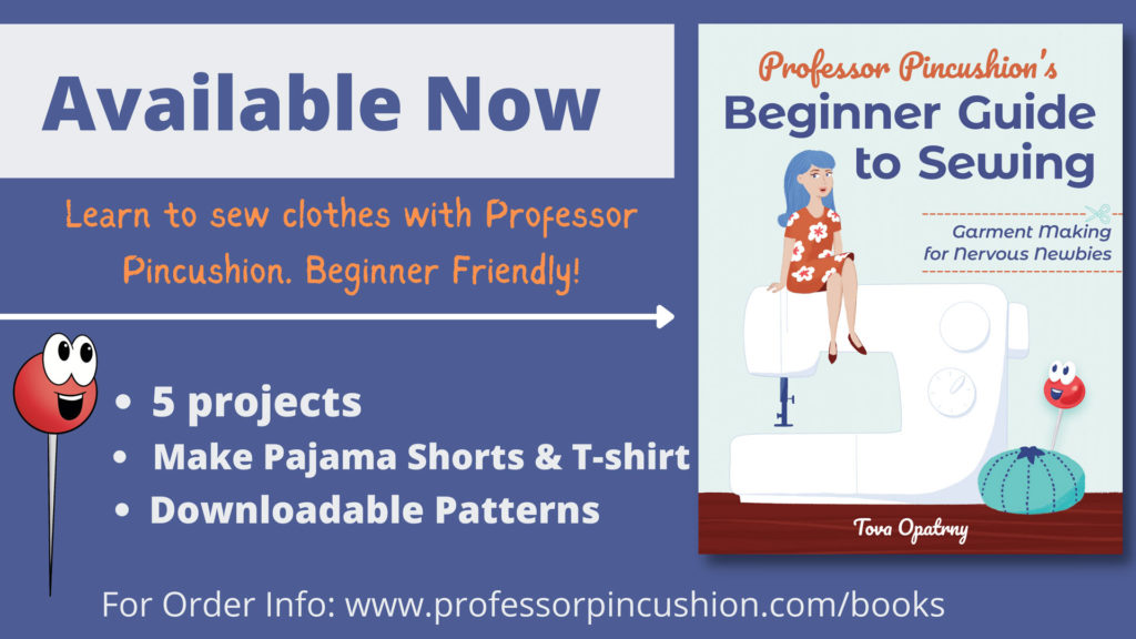 Sewing Machine Cover - Professor Pincushion